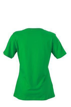 Damen T-Shirt mit Single-Jersey ~ fern-grn 3XL